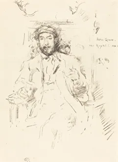 Rosenwald Collection Prints: John Grove, 1895. Creator: James Abbott McNeill Whistler