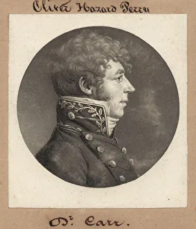 John H. Carr, 1810. Creator: Charles Balthazar Julien Fevret de Saint-Memin