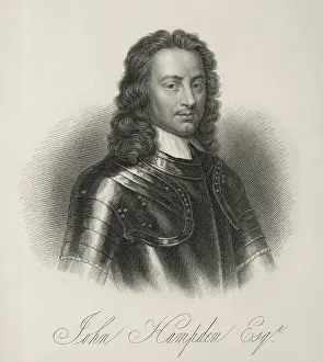 John Hampden Esq, c1620-c1640, (1834-1837). Creator: Samuel Freeman