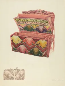 Thompson Archie Prints: John Hancocks Wallet, c. 1938. Creator: Archie Thompson