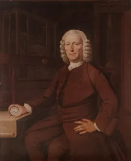 John Harrison Prints: John Harrison (1693-1776). Inventor of the marine chronometer in 1757