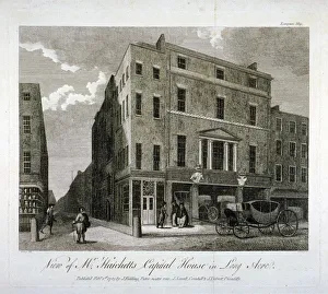 John Walker Prints: John Hatchetts house, Long Acre, Westminster, London, 1783. Artist: John Walker