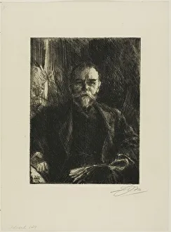Dunald Mill Hole Prints: John Hay, 1904. Creator: Anders Leonard Zorn