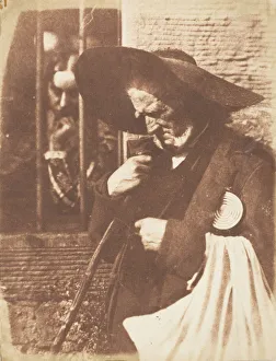 Sir Walter Collection: John Henning as Edie Ochiltree from Sir Walter Scotts The Antiquary, 1843-47