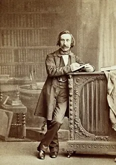 Legs Crossed Prints: John Henry Foley, c1860s. Creator: Ernest Edwards