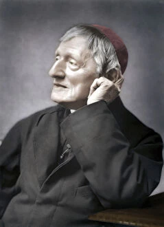 Images Dated 5th December 2016: John Henry Newman, British cardinal, late 19th century