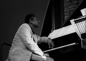 Brecon Prints: John Hicks, Brecon Jazz Festival, Brecon, Wales, August, 1999. Artist: Brian O Connor