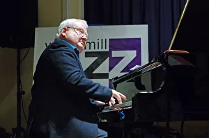 Grand Piano Prints: John Horler, Watermill Jazz Club, Dorking, Surrey, 2015. Artist: Brian O Connor