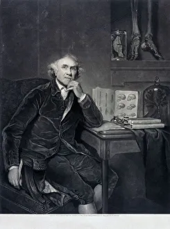 Joshua Gallery: John Hunter, 1786. Artist: WO Geller