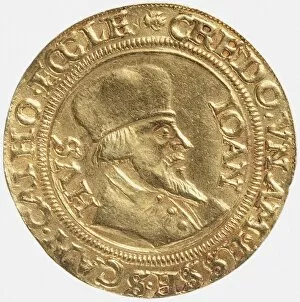 Jan Hus Gallery: John Hus. Medal, ca 1515. Artist: Magdeburger, Hieronymus (active ca 1512-1540)