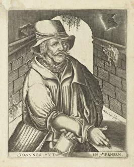 Jan Hus Gallery: John Hus in Merhern, c. 1650. Artist: Sichem, Christoffel van (1581-1658)