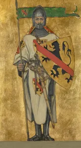 Albert De Vriendt Prints: John I of Namur, 1889. Creator: Albrecht De Vriendt
