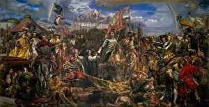 John III Sobieski sending message of victory to the Pope Innocent XI after the Battle of Vienna