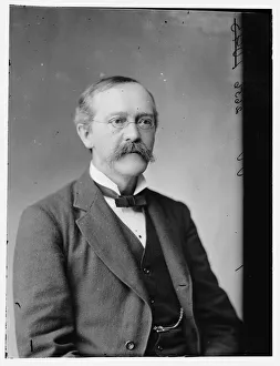 Financier Gallery: John Jay Knox Junior, Controller of Currency, between 1870 and 1880. Creator: Unknown