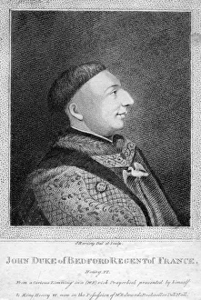John Plantagenet Prints: John of Lancaster, 1st Duke of Bedford. Artist:s Harding