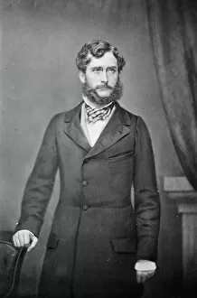 Historian Collection: John Lathrop Motley, between 1855 and 1865. Creator: Unknown