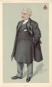 John Lawson Johnston, Scottish-born businessman, 1897. Artist: Spy John Lawson Johnston, Scottish-born businessman, 1897. Artist: Spy