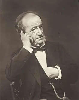 Woodburytype Collection: John Lemoinne, [French journalist, diplomat and politician], c. 1880