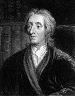 John Locke Gallery: John Locke, English philosopher, c1680-1704. Artist: Sir Godfrey Kneller
