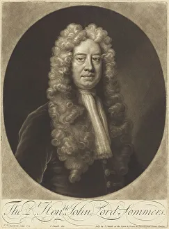 Smith John Prints: John Lord Sommers, 1713. Creator: John Smith
