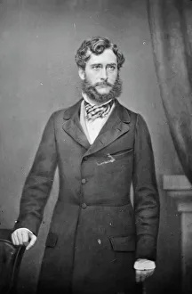 Diplomat Gallery: John Lothrop Motley, between 1855 and 1865. Creator: Unknown