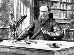 Lubbock Prints: John Lubbock, lst Baron Avebury, English banker, scientist and Liberal politician, 1884