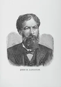 G M Rewell Company Prints: John M. Langston, 1887. Creator: Unknown