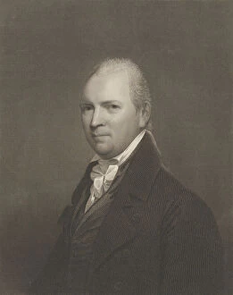 Durand Collection: John M. Mason, D.D. S.T.P. (1770-1829), 1822. Creator: Asher Brown Durand