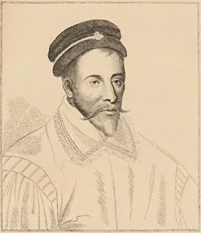 John Maitland, 1st Lord Maitland of Thirlestane, (1537-1595), 1889. Artist: James Stillie John Maitland, 1st Lord Maitland of Thirlestane, (1537-1595), 1889. Artist: James Stillie