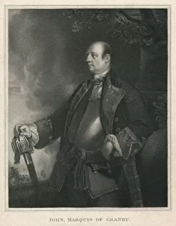 Marquess Of Collection: John, Marquis of Granby, c1758-1760, (1810). Creator: William Bond