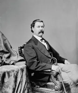 John McConnell Rice of Kentucky, between 1860 and 1875. Creator: Unknown