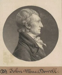 Provost Prints: John McDowell, 1804. Creator: Charles Balthazar Julien Fevret de Saint-Memin