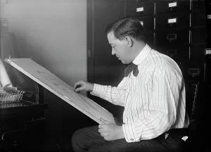 Cartoonist Prints: John Miller Baer, Rep. from North Dakota