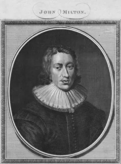 Intellectual Collection: John Milton, 1785. Creator: Unknown