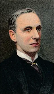 John Morley, 1st Viscount Morley of Blackburn (1838-1923) was a British Liberal statesman, writer and newspaper editor. Morley was elected a Member of Parliament in 1883. He was Chief Secretary for Ireland in 1886 and between 1892 and 1895, Secretary of State for India between 1905 and 1910 and again in 1911 and Lord President of the Council between 1910 and 1914. From Hignetts Butterfly Medium Cigarette - Modern Statesmen, 1906 Butterfly Medium Gallery: John Morley, 1st Viscount Morley of Blackburn (1838-1923) was a British Liberal statesman, writer an