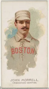 Worlds Champions Prints: John Morrell, Baseball Player, 1st Baseman, Boston, from Worlds Champions