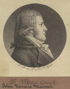 John Navarre Macomb, 1796-1797. Creator: Charles Balthazar Julien Fé