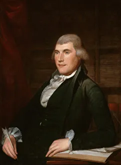 Peale Charles Willson Prints: John Nicholson, 1790. Creator: Charles Willson Peale