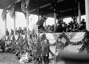 Taft William Howard Prints: John Paul Jones - Dedication of Monument