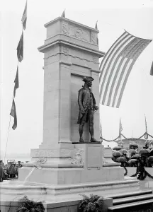 Jones John Paul Prints: John Paul Jones - Dedication of Monument