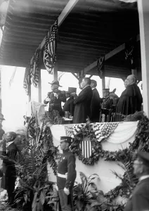 Dewey George Prints: John Paul Jones - Dedication of Monument
