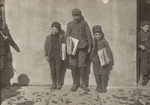John Pento, 14 years old, Daniel and Angelo Pento, 7 years old, selling newspapers John Pento, 14 years old, Daniel and Angelo Pento, 7 years old, selling newspapers