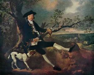 Rest Gallery: John Plampin, c1752. Artist: Thomas Gainsborough