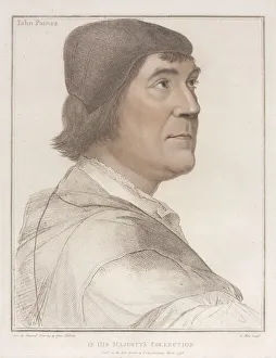 Hans Holbein German Prints: John Poines, 1792. Creator: Conrad Martin Metz (German, 1749-1827)