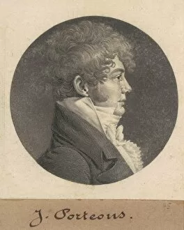 Trader Gallery: John Porteous, 1809. Creator: Charles Balthazar Julien Fevret de Saint-Memin