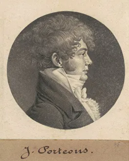 John Porteous, 1809. Creator: Charles Balthazar Julien Fevret de Saint-Memin