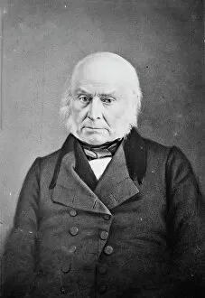 Lawmaker Collection: John Quincy Adams, between 1855 and 1865. Creator: Unknown