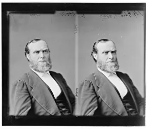 Stereoscopics Gallery: John R. Eden of Illinois, 1865-1880. Creator: Unknown