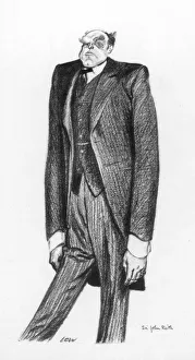 Distorted Prints: John Reith, 1st Baron Reith, 1933. Artist: Robert Low