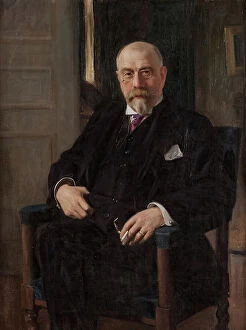 Position Collection: John Rettig [Portrait], 1907. Creator: Oscar Bjorck